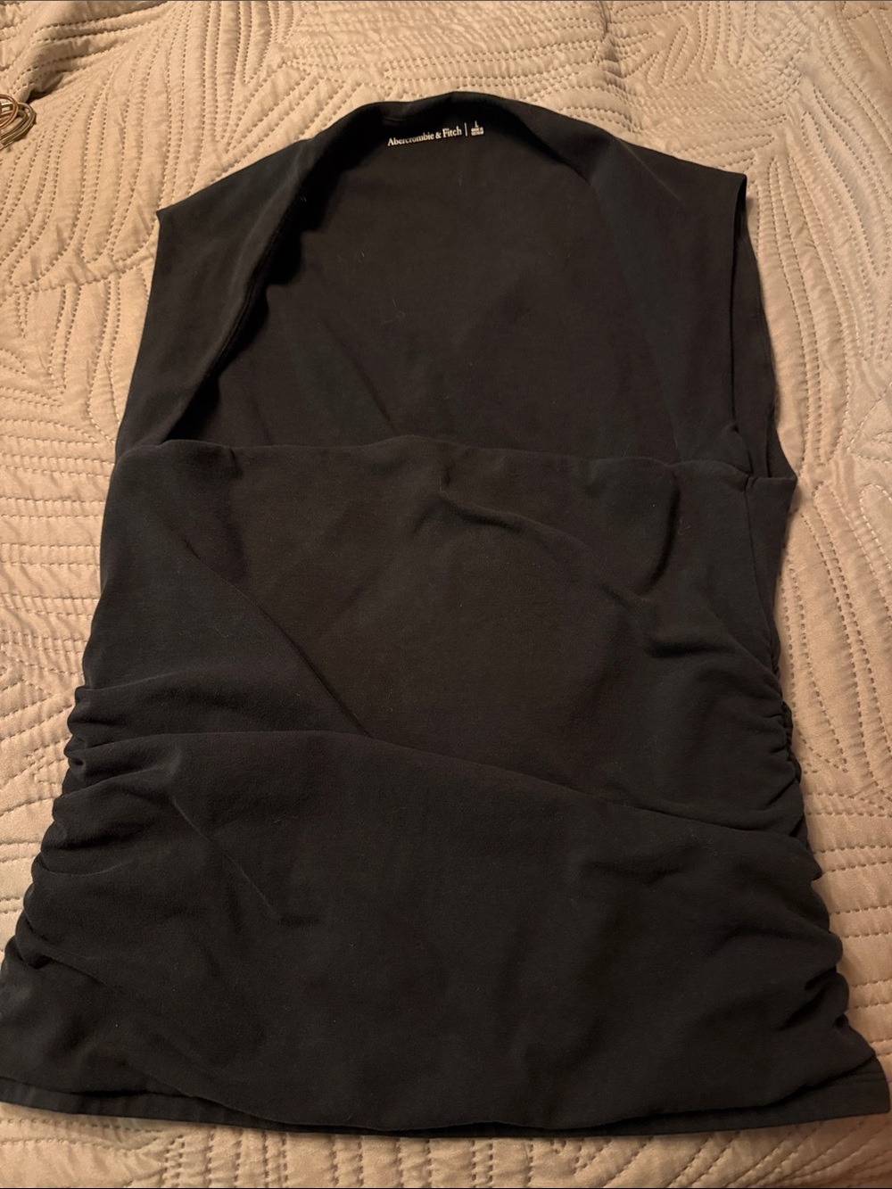 Abercrombie & Fitch Black Square-Neck Ava Top - Picture 3 of 4